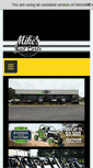 Mobile Screenshot of mikesgolfcarts.com